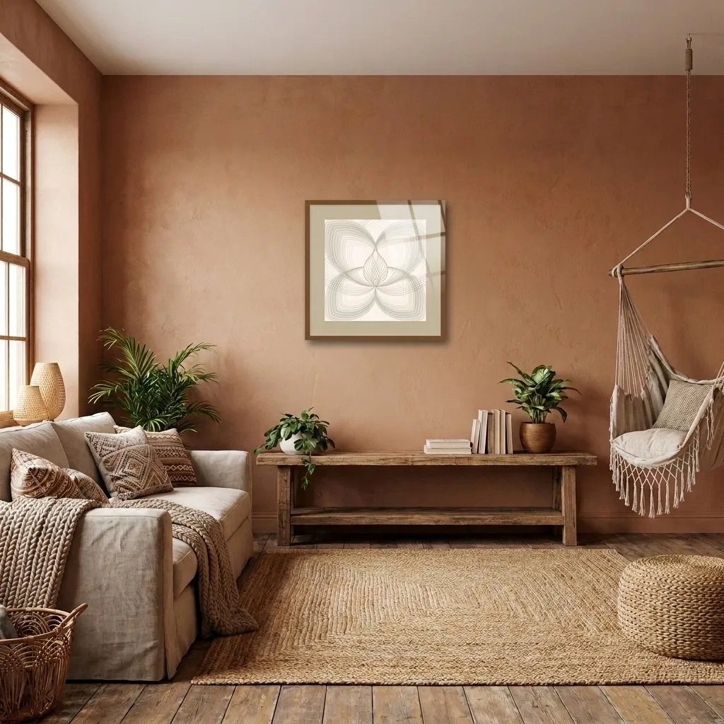 Harmonic Lines — in a room