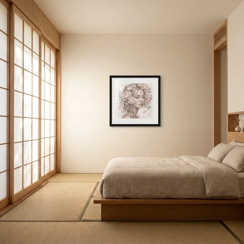 Pastel Muse — in a room