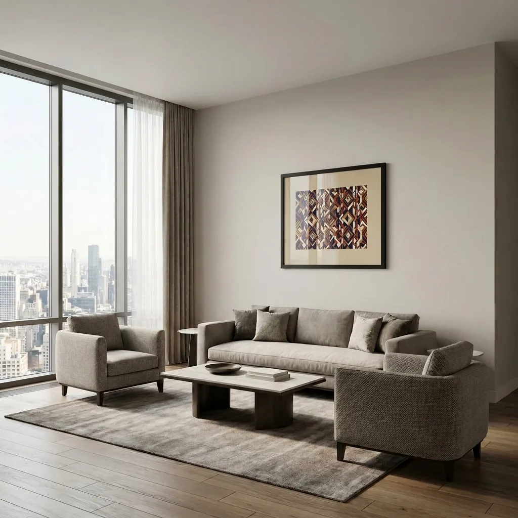 Geometric cadence — in a room