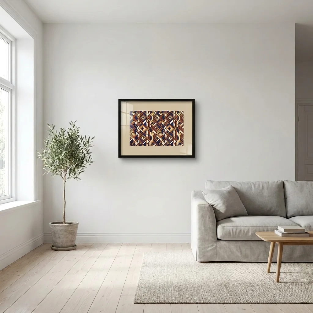 Geometric cadence — in a room