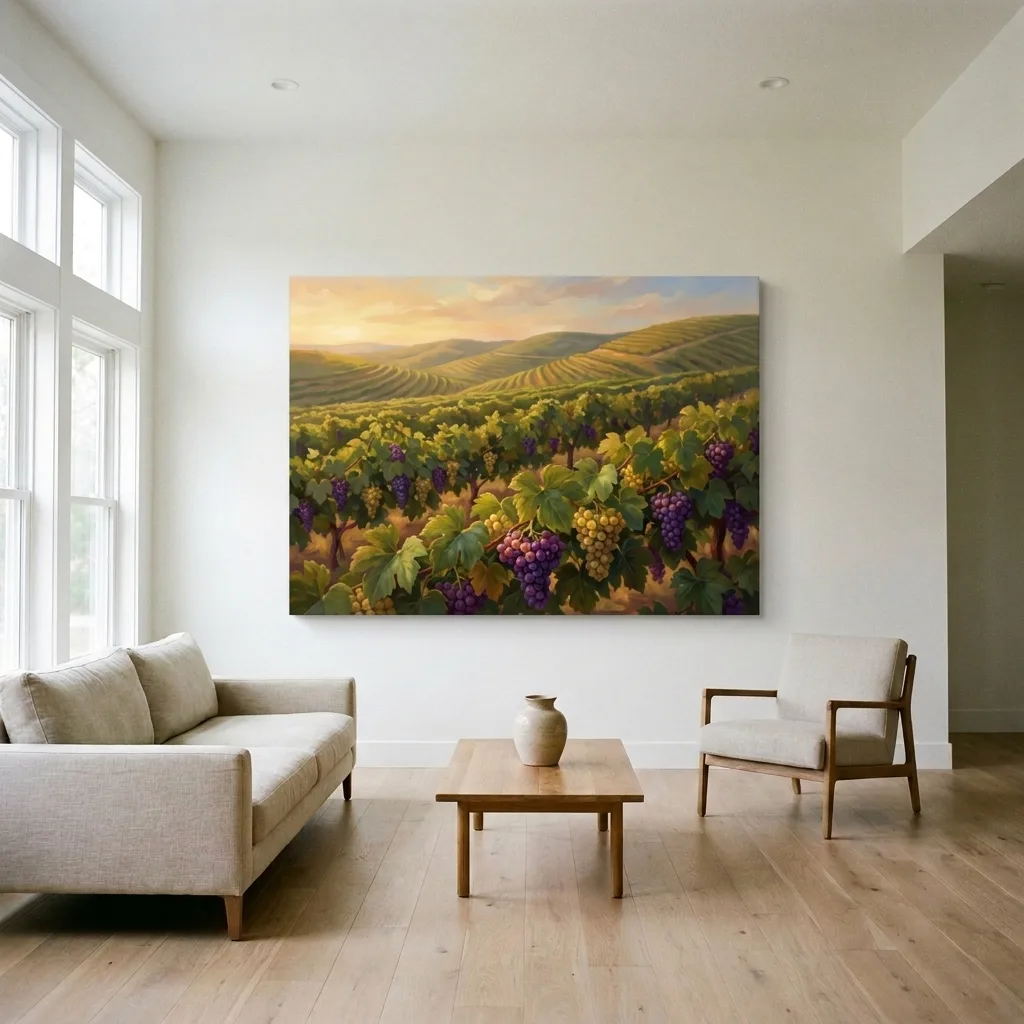Golden Vintage — in a room