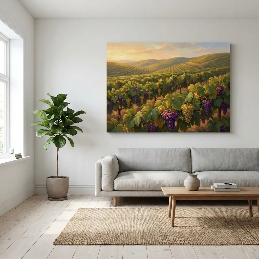 Golden Vintage — in a room