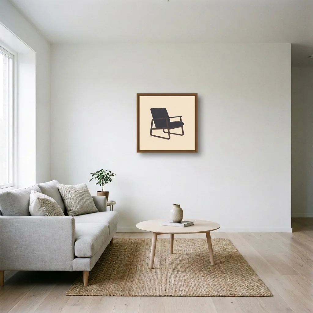 Shape of Calm — in a room