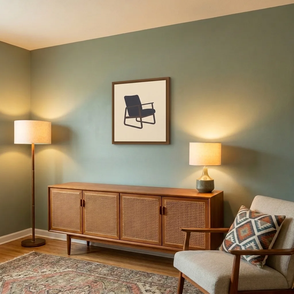 Shape of Calm — in a room