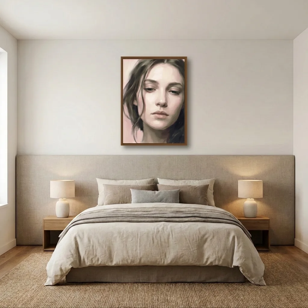 The Quiet Gaze — in a room