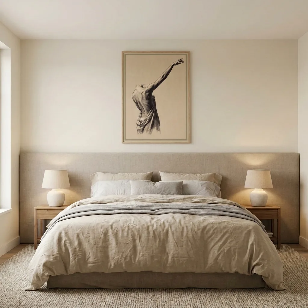 Studie einer Geste — im Interieur