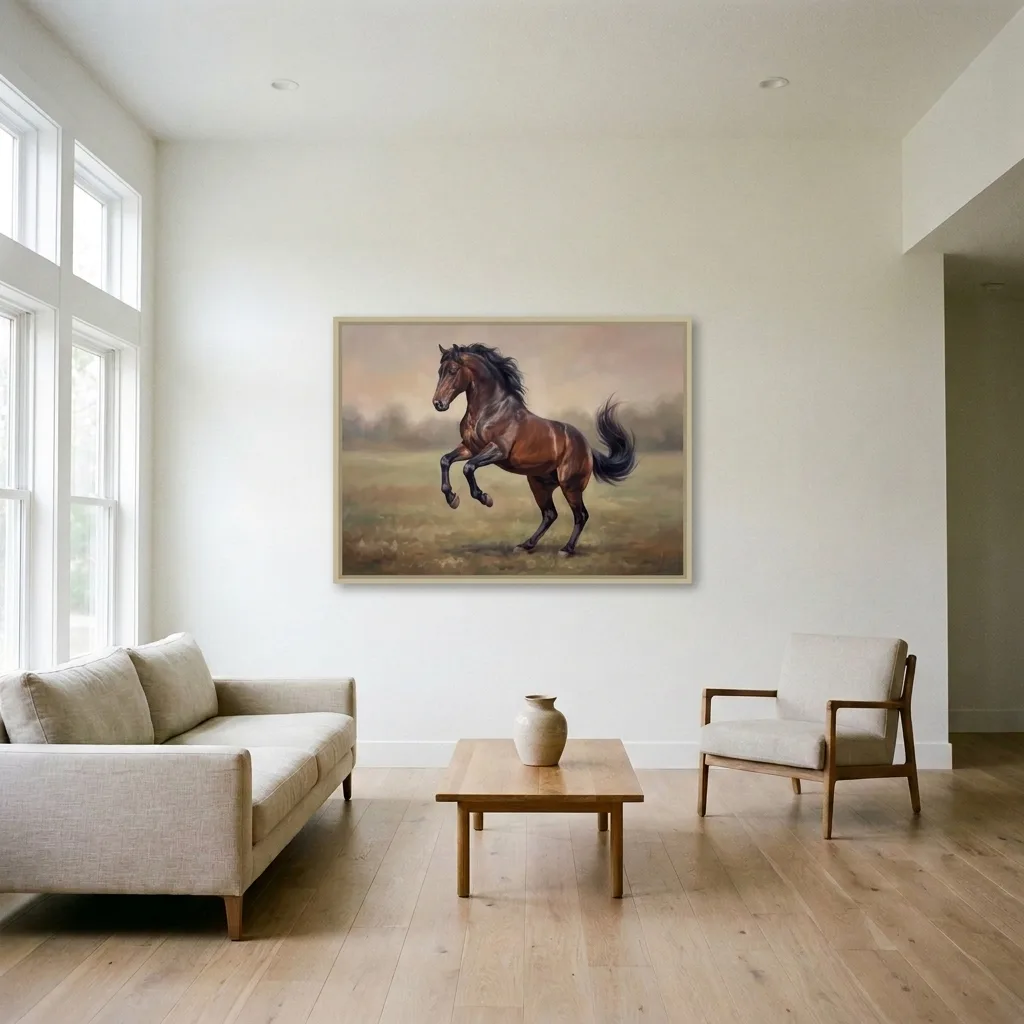 Untamed Strength — in a room