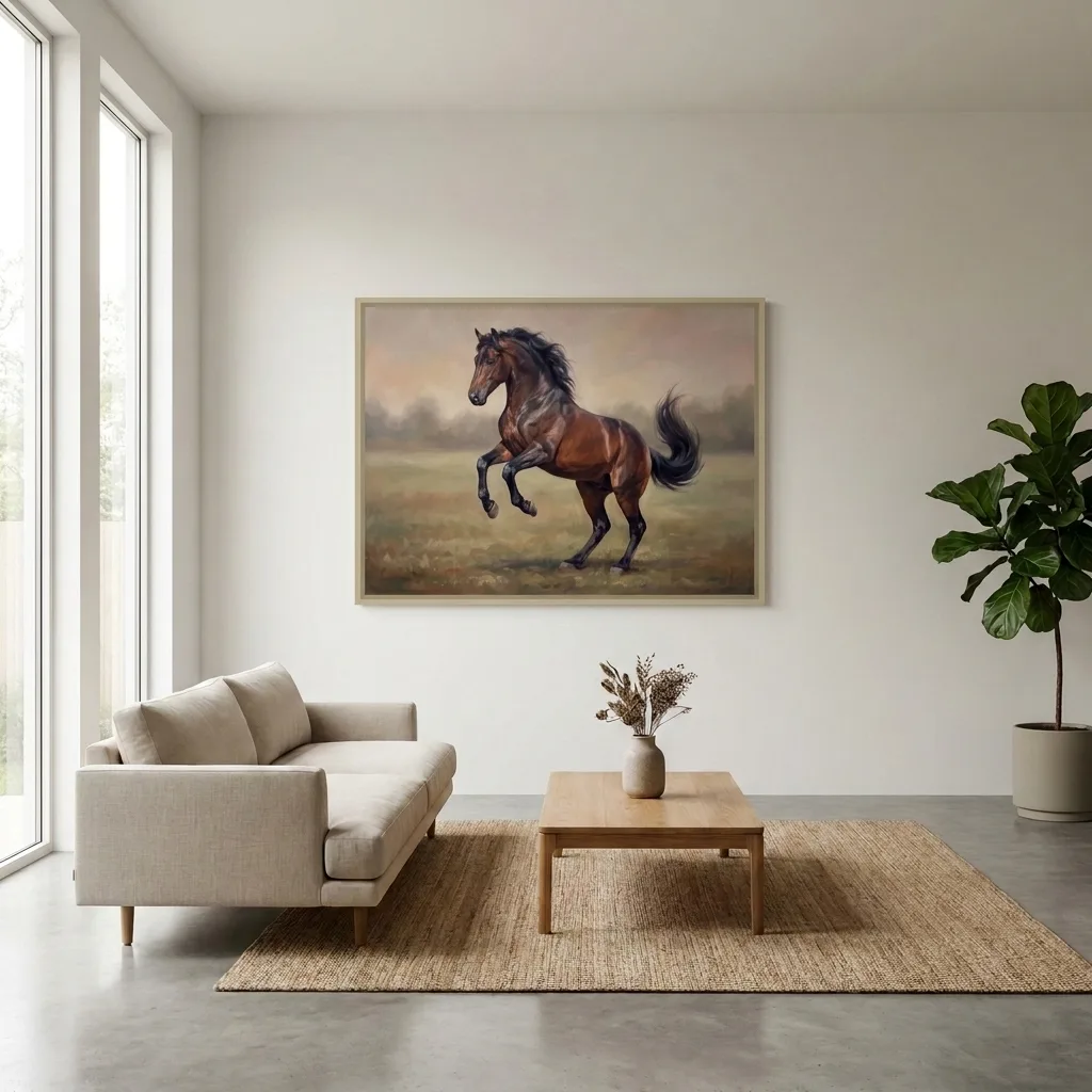 Untamed Strength — in a room