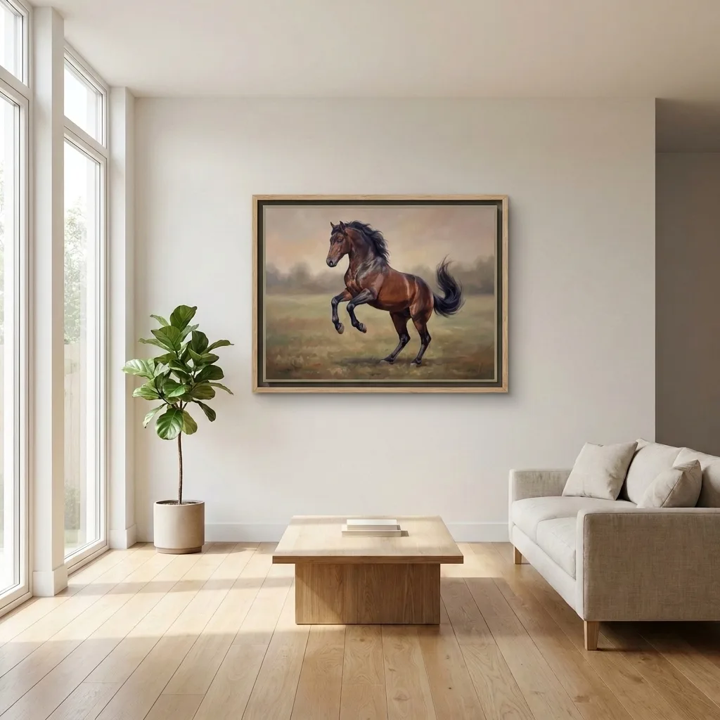 Untamed Strength — in a room
