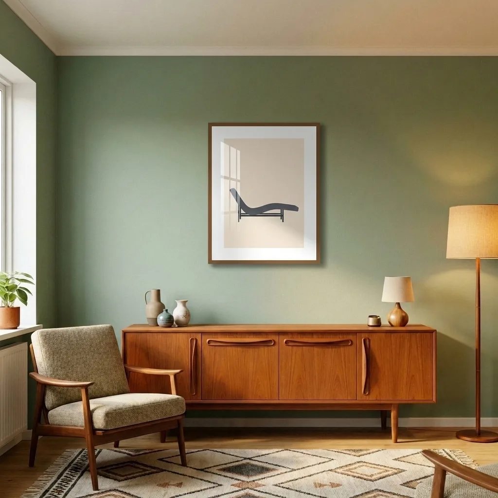 Line of tranquility — in a room