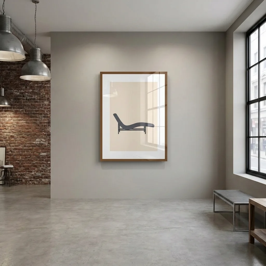 Line of tranquility — in a room