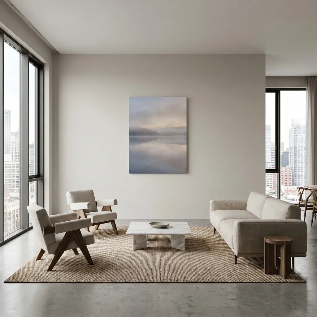 Beruhigendes Ufer — im Interieur