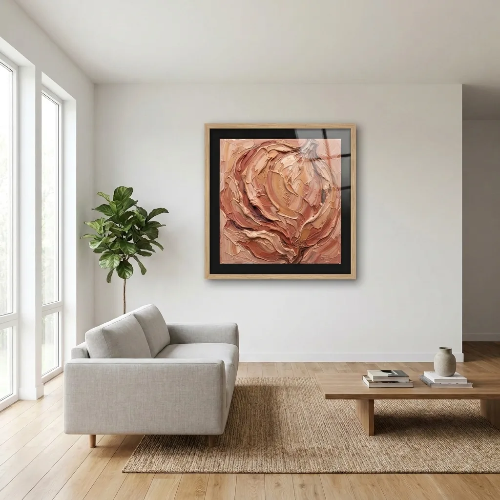 Structural Flower — in a room