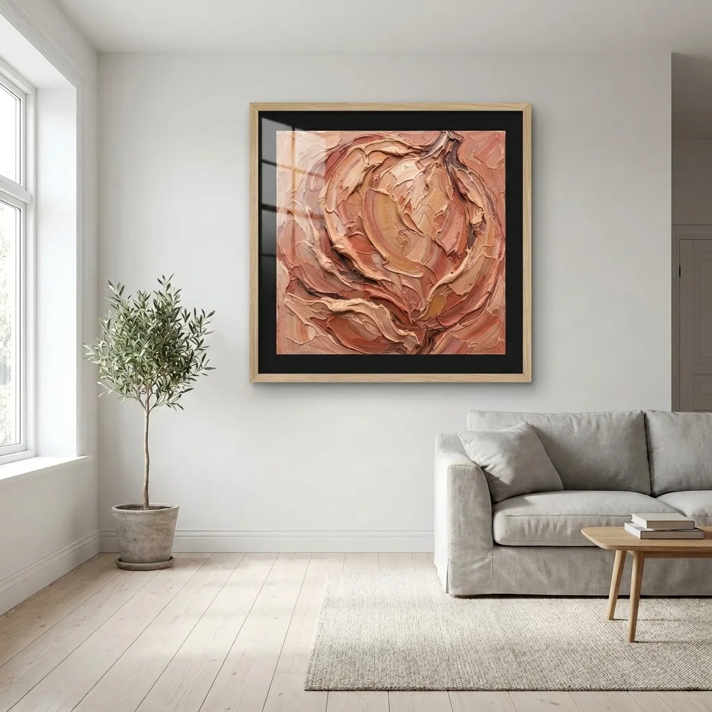 Structural Flower — in a room