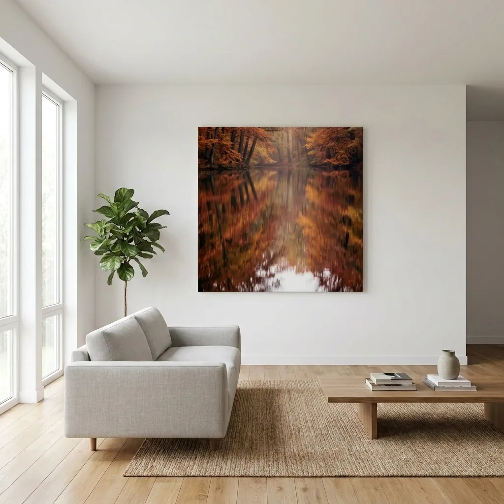 Autumn Surface — in a room