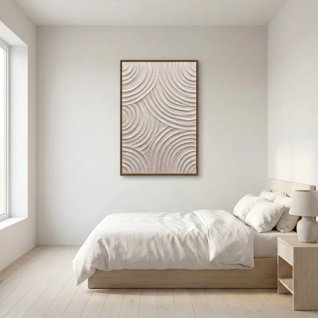 Cream Waves stain — in a room