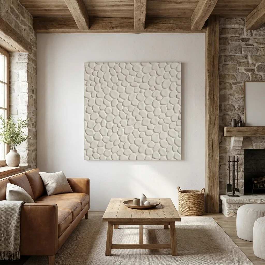Cream Stones — in a room