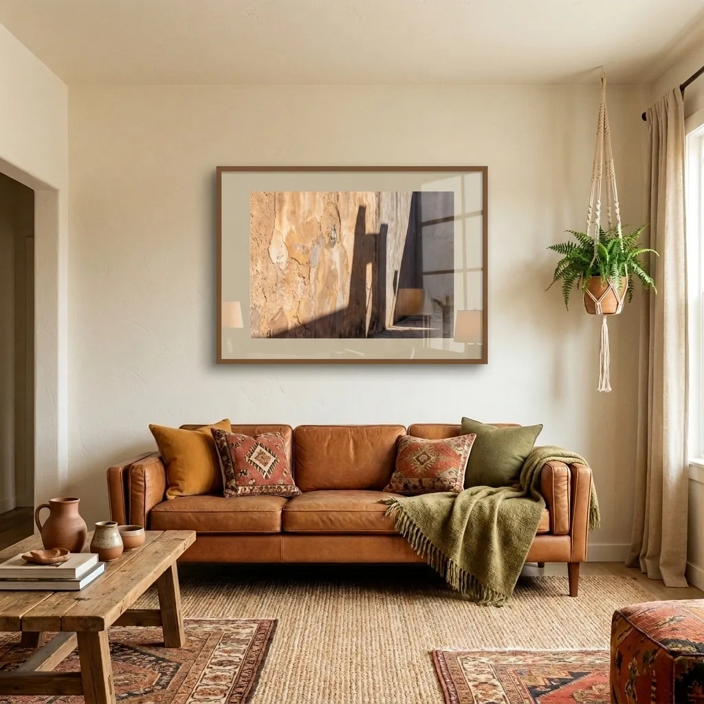 Warm Walls — in a room