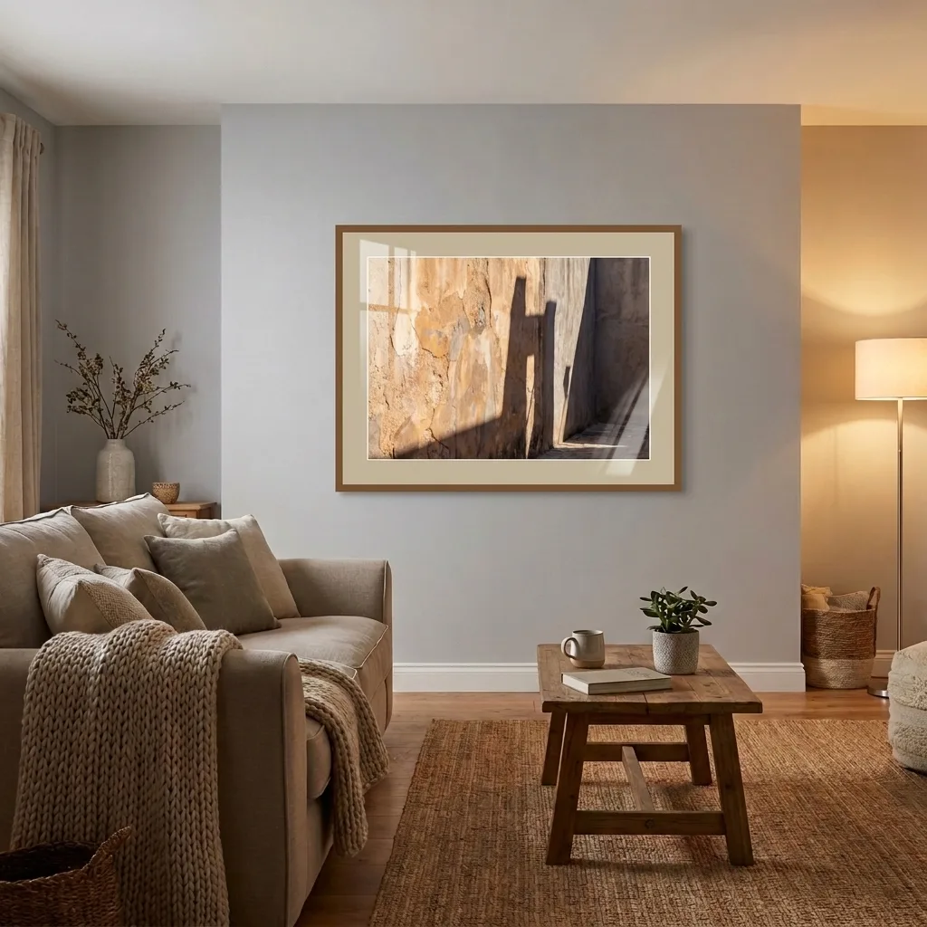 Warm Walls — in a room
