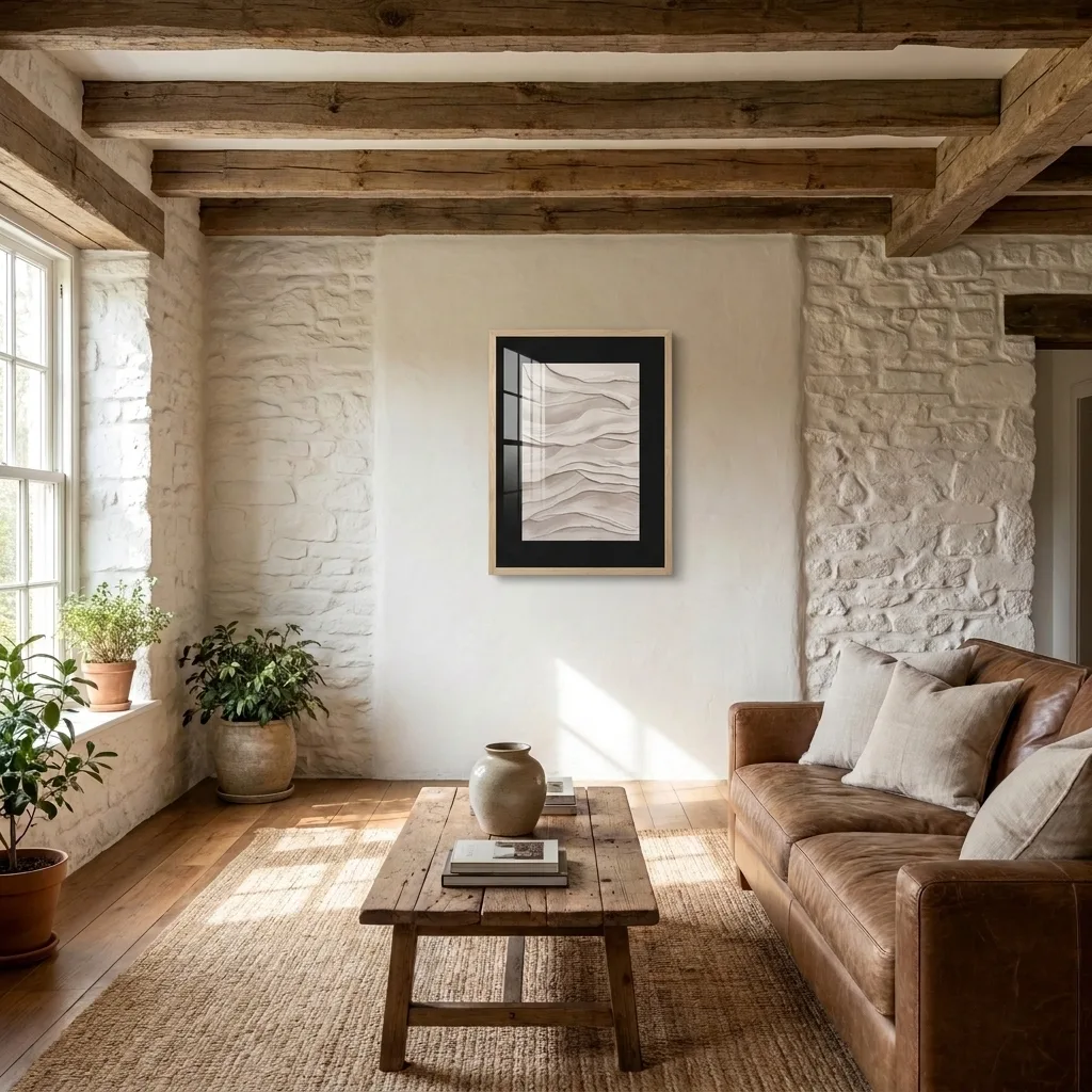 Subtle layers — in a room