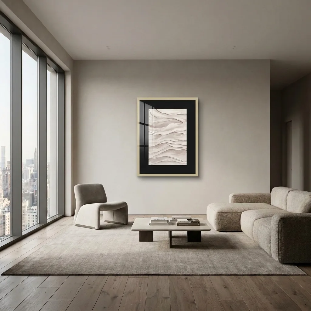 Subtle layers — in a room