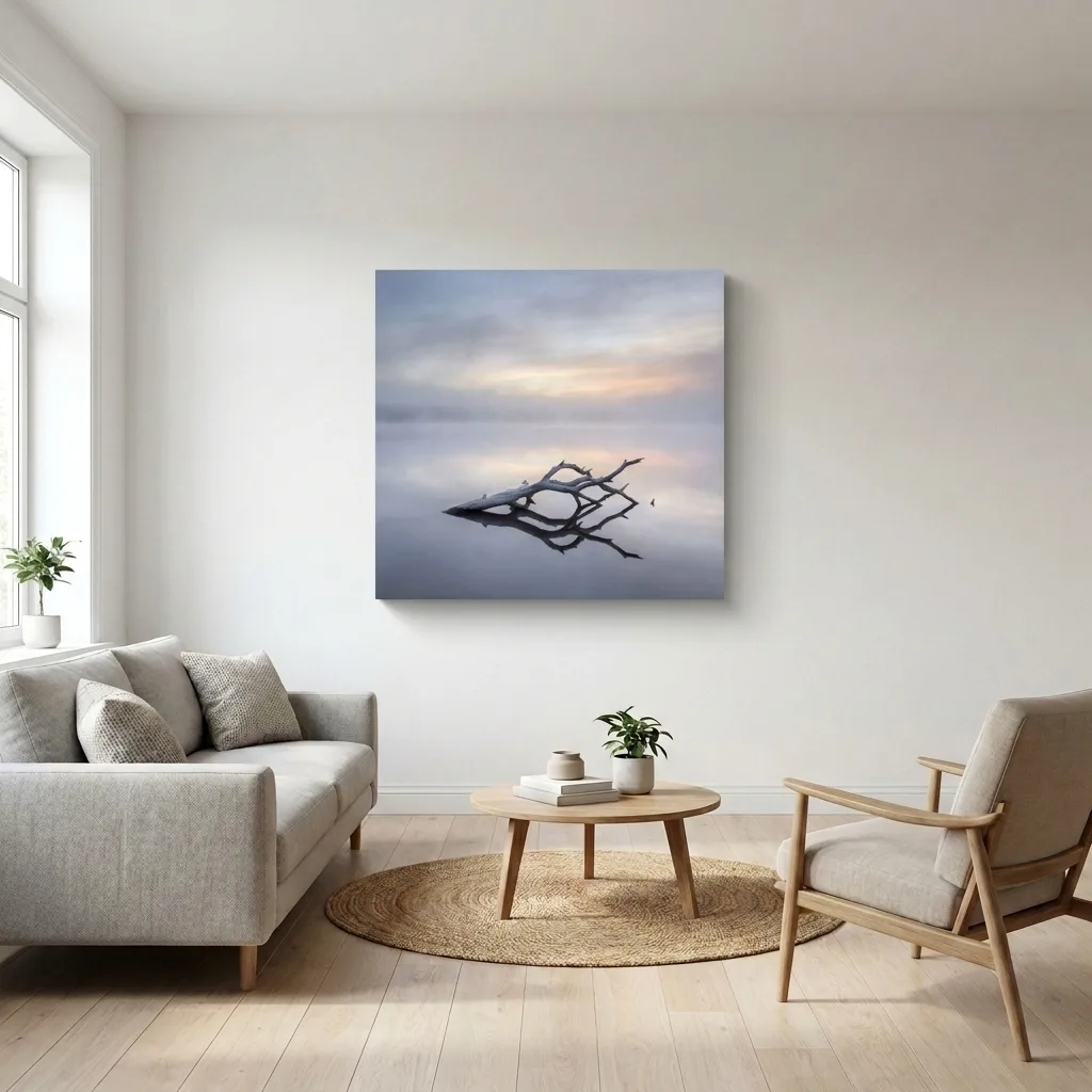 Pastelové zrcadlo — v interiéru