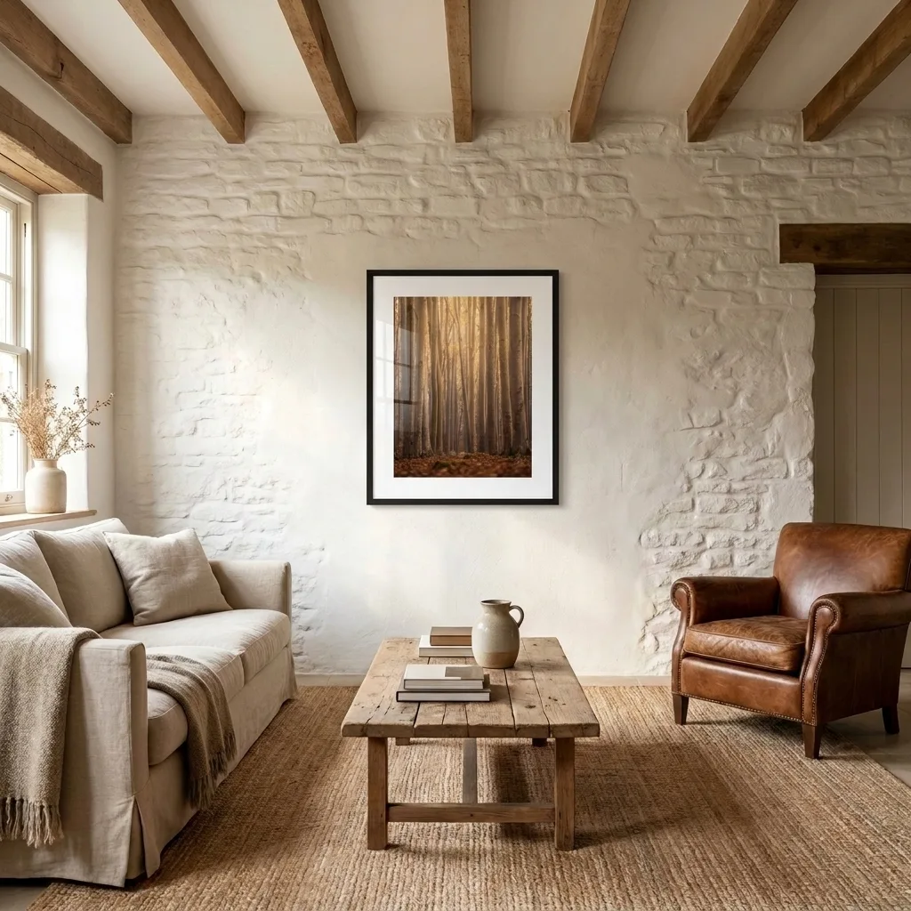 Silence of the trees — in a room