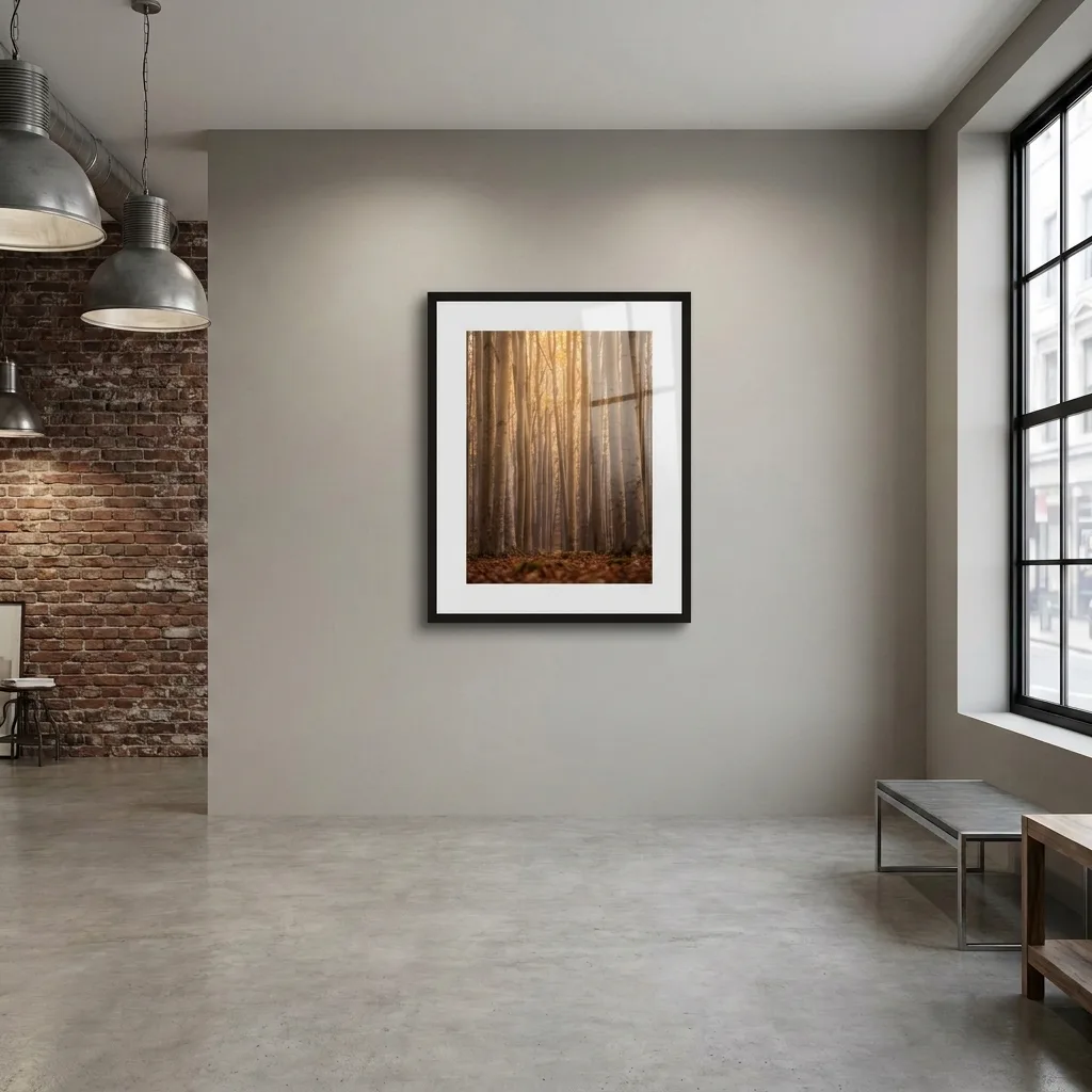Silence of the trees — in a room