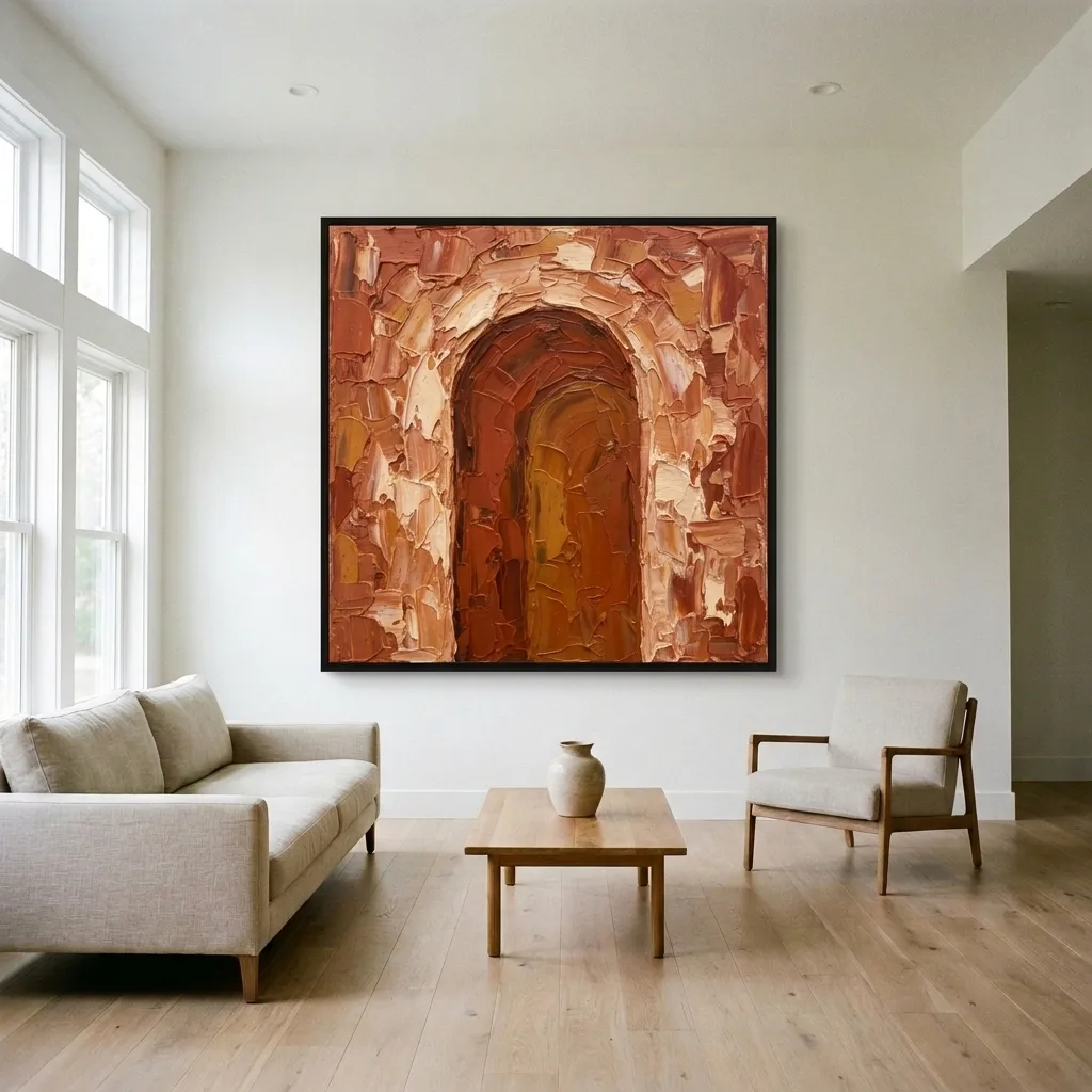 Tuscan Arch — in a room