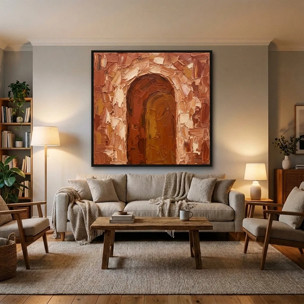 Tuscan Arch — in a room