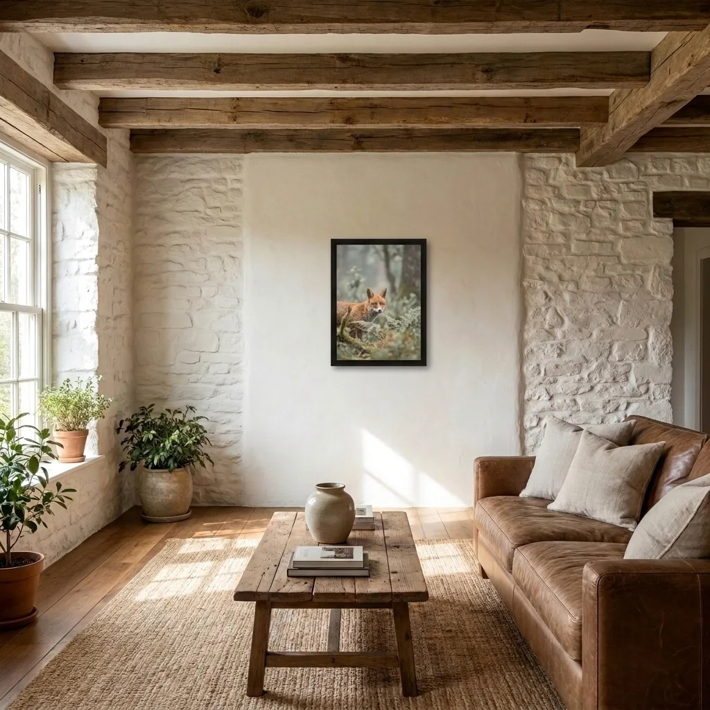 Roter Wanderer — im Interieur