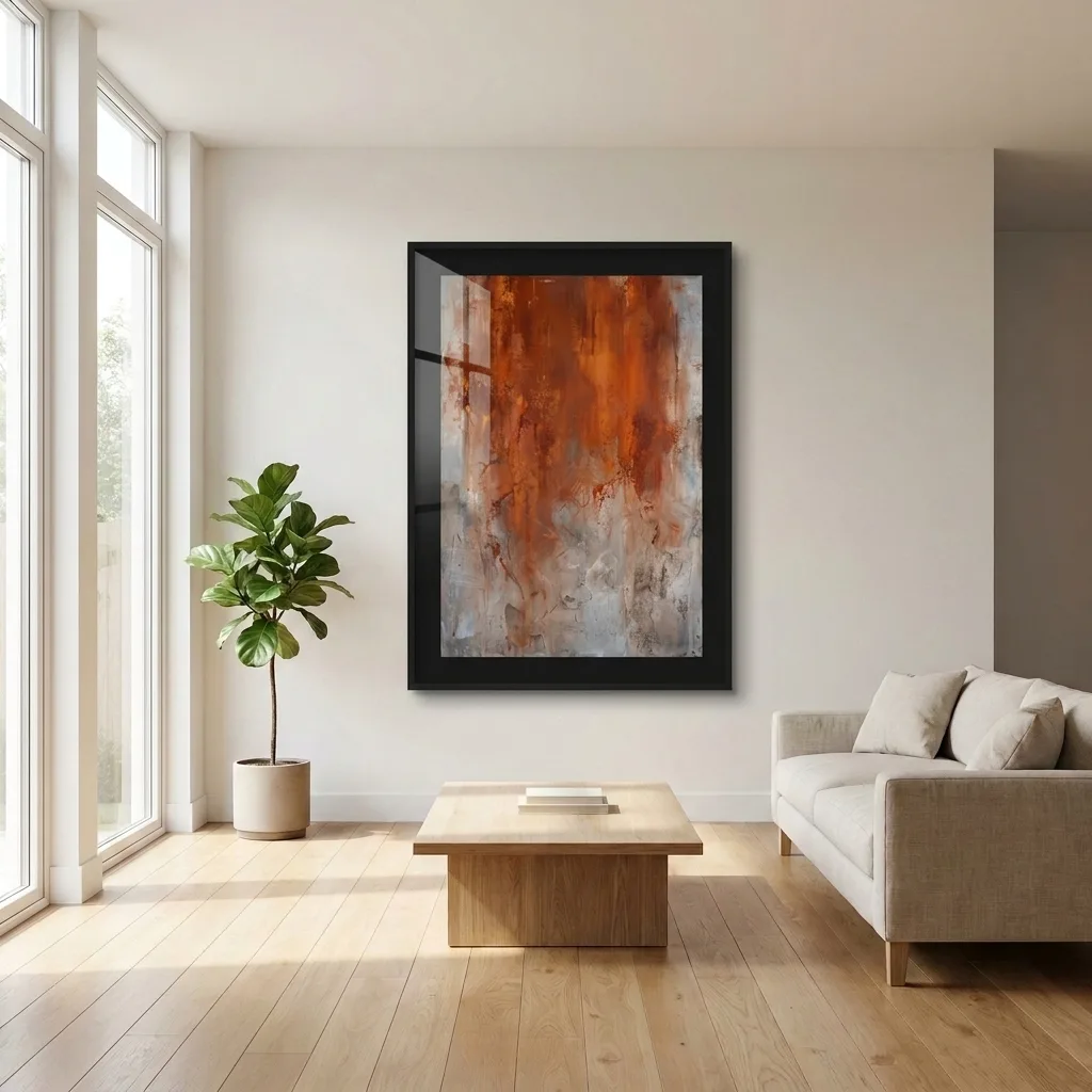 Burning Ochre — in a room