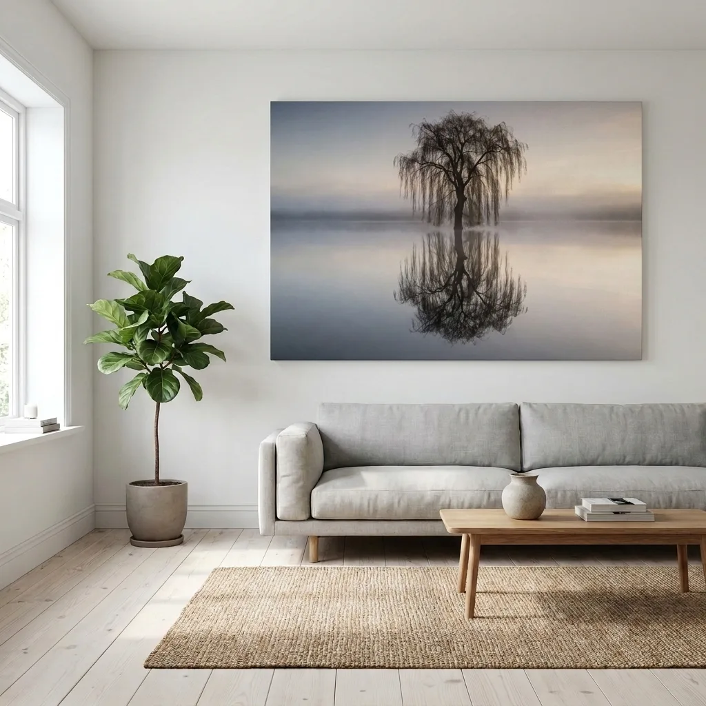 Einsame Weide — im Interieur