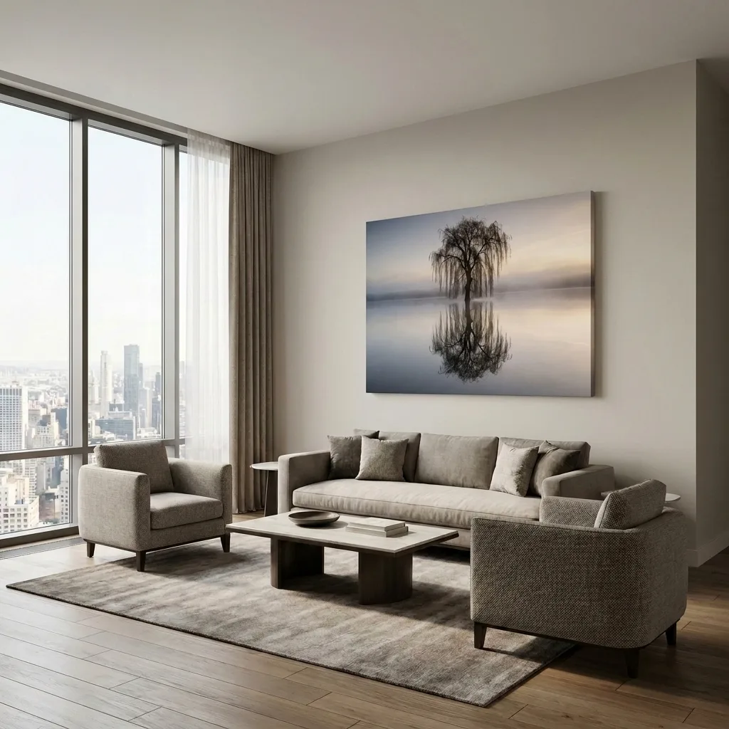 Einsame Weide — im Interieur