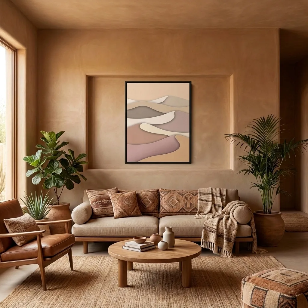 Dust Waves — in a room