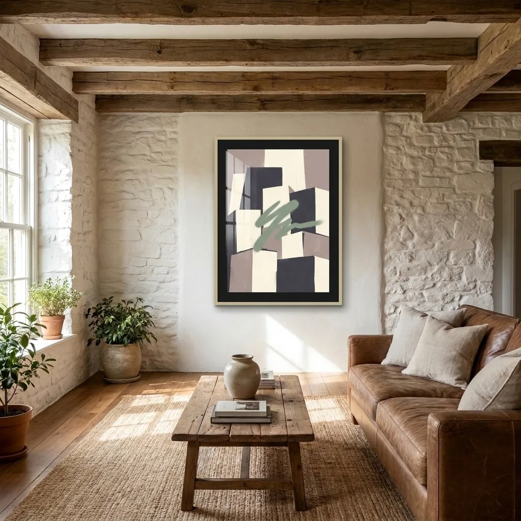 Geometrischer Salbei — im Interieur