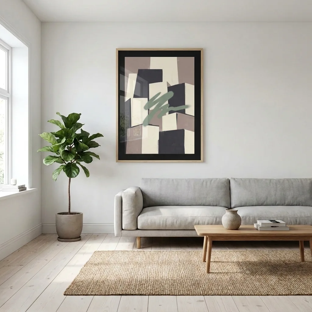 Geometrischer Salbei — im Interieur