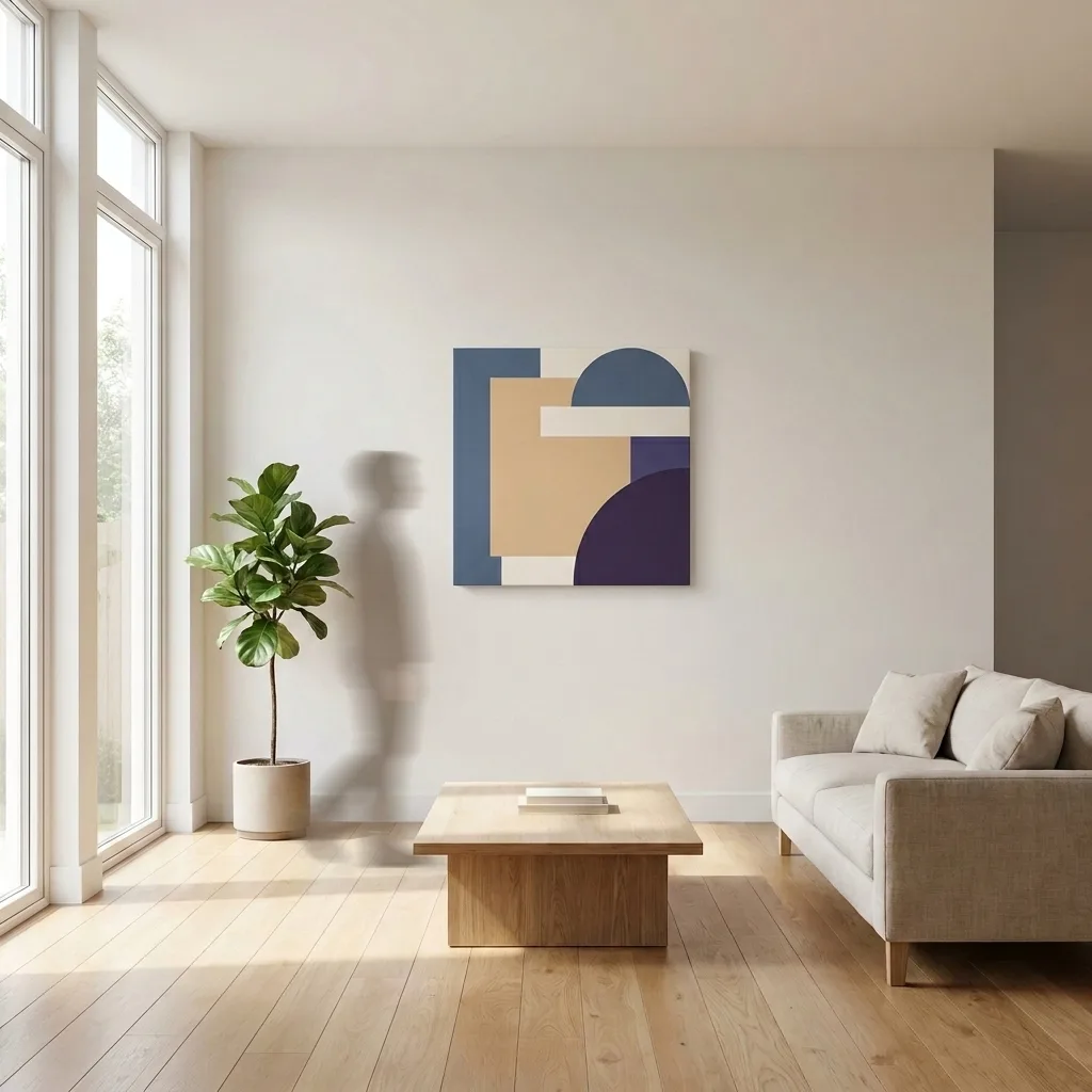 Soothing Geometry — in a room
