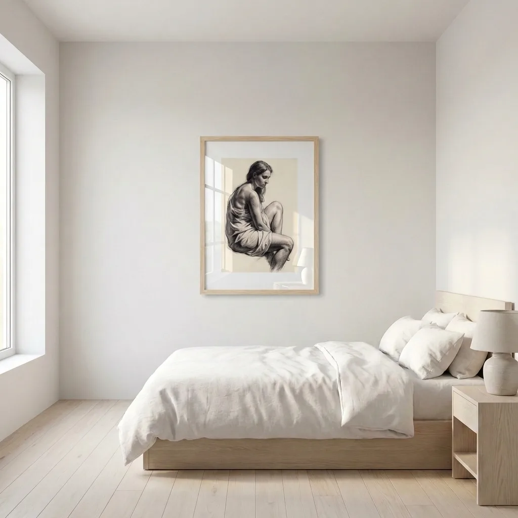 Pensive — in a room