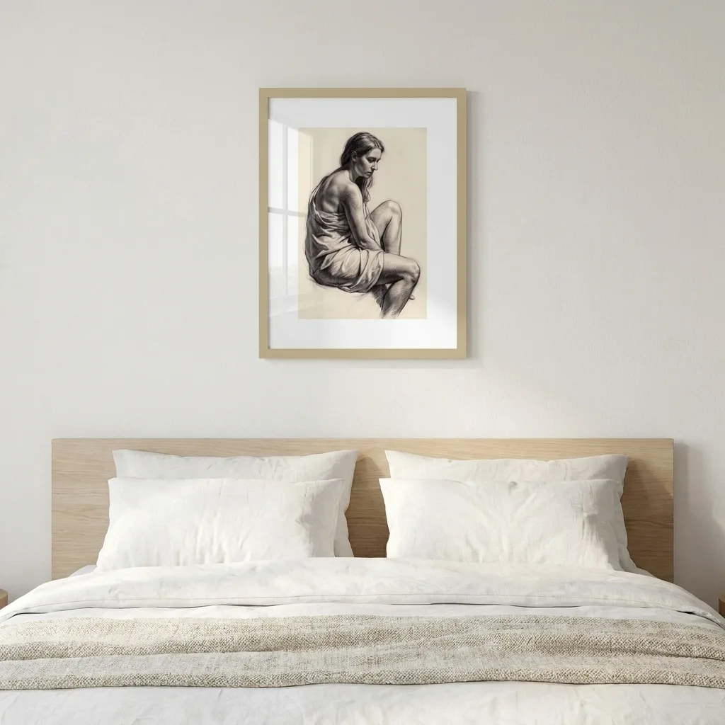 Pensive — in a room