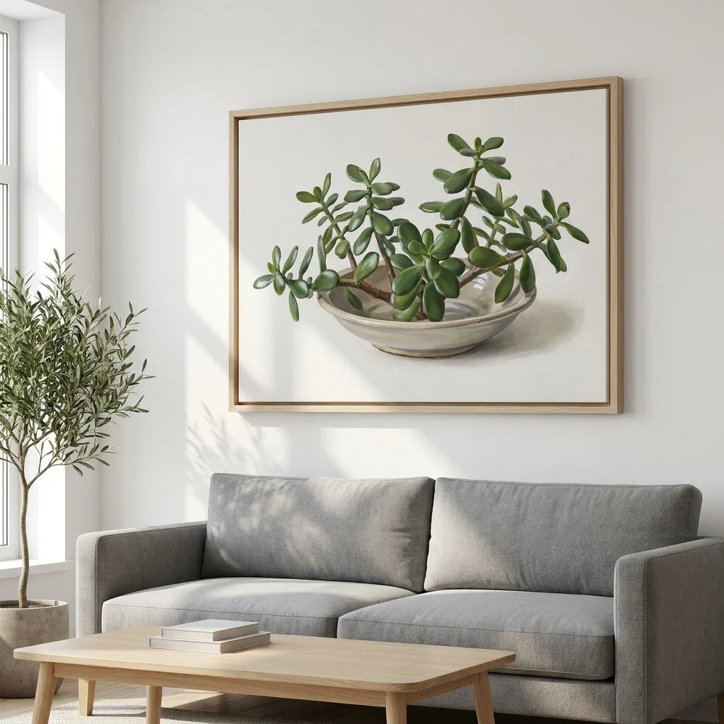 Silent Lunaria — in a room