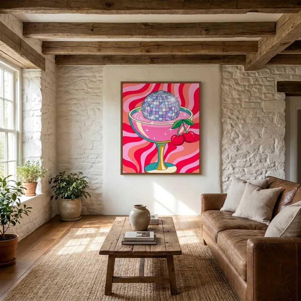 Disco Cocktail — in a room