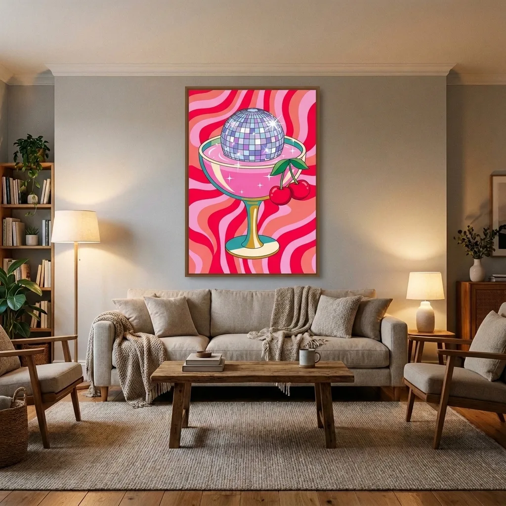 Disco Cocktail — in a room