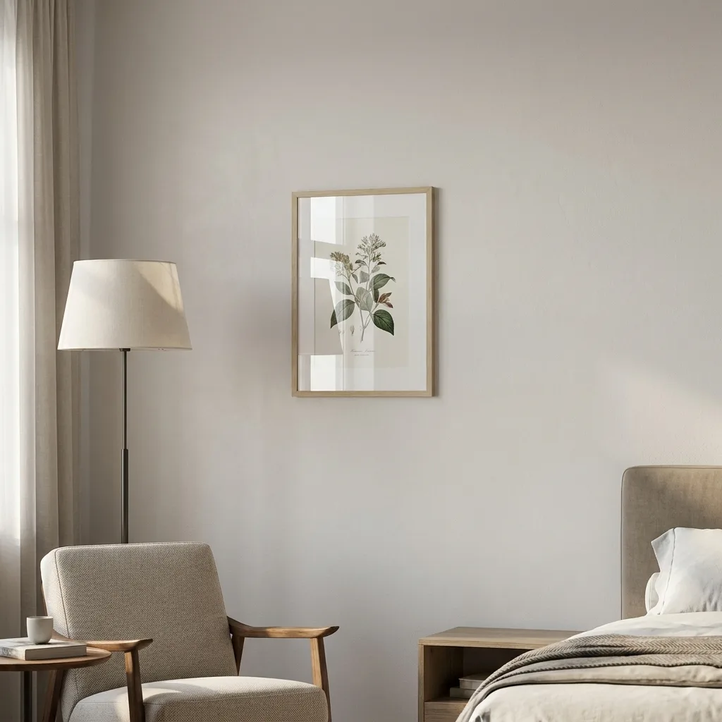 Delicate Blades of Grass — in a room