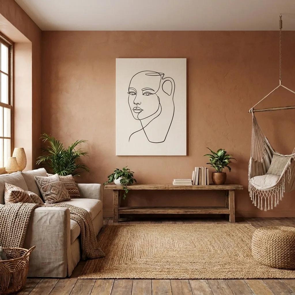 Liniengeflecht — im Interieur