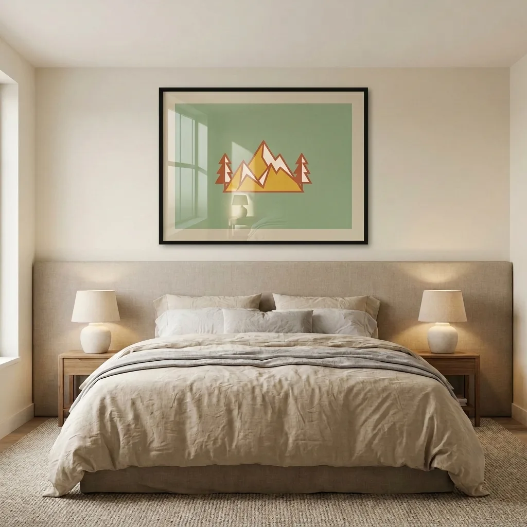 Sage Mountains — in a room