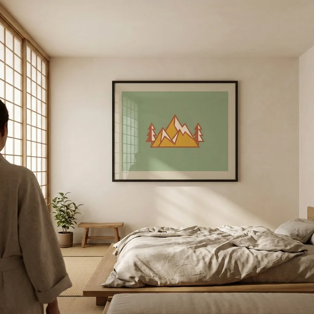 Sage Mountains — in a room
