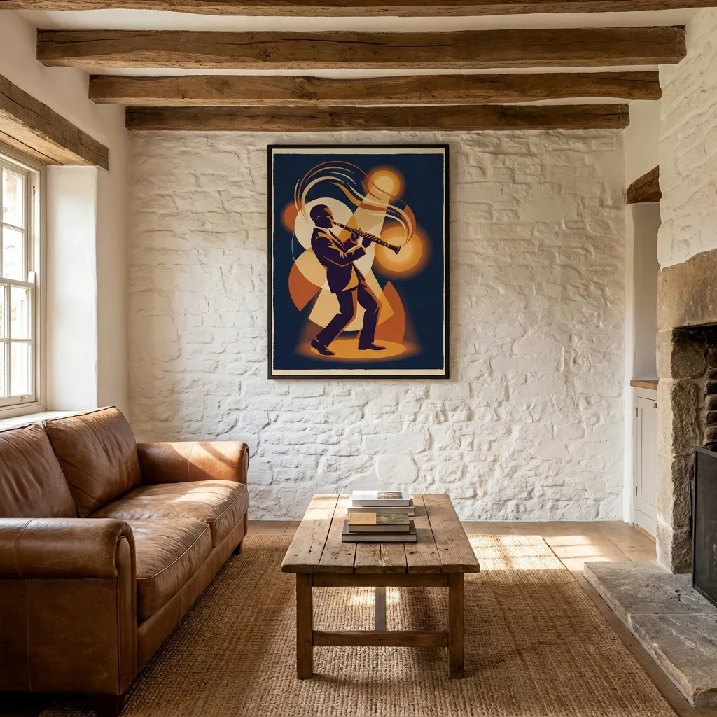 Вечірній джаз — в інтер’єрі