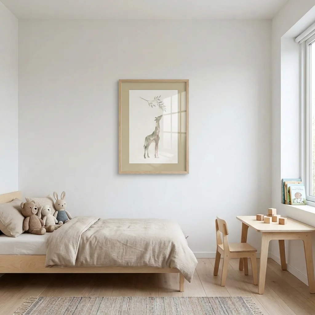 Zarte Giraffe — im Interieur