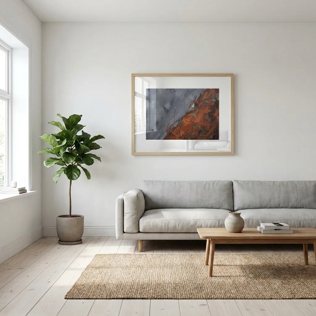 Ton und Graphit — im Interieur